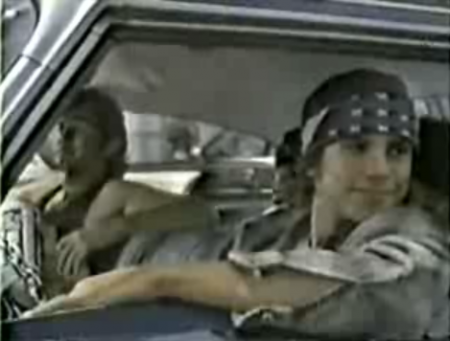 Robby Benson as Emilio Mendez in Walk Proud Yes put a bandana on Robby 