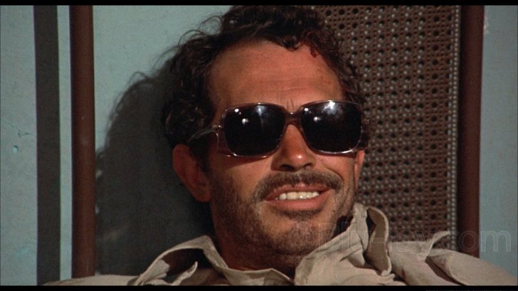 Warren Oates in BRING ME THE HEAD OF ALFREDO GARCIA