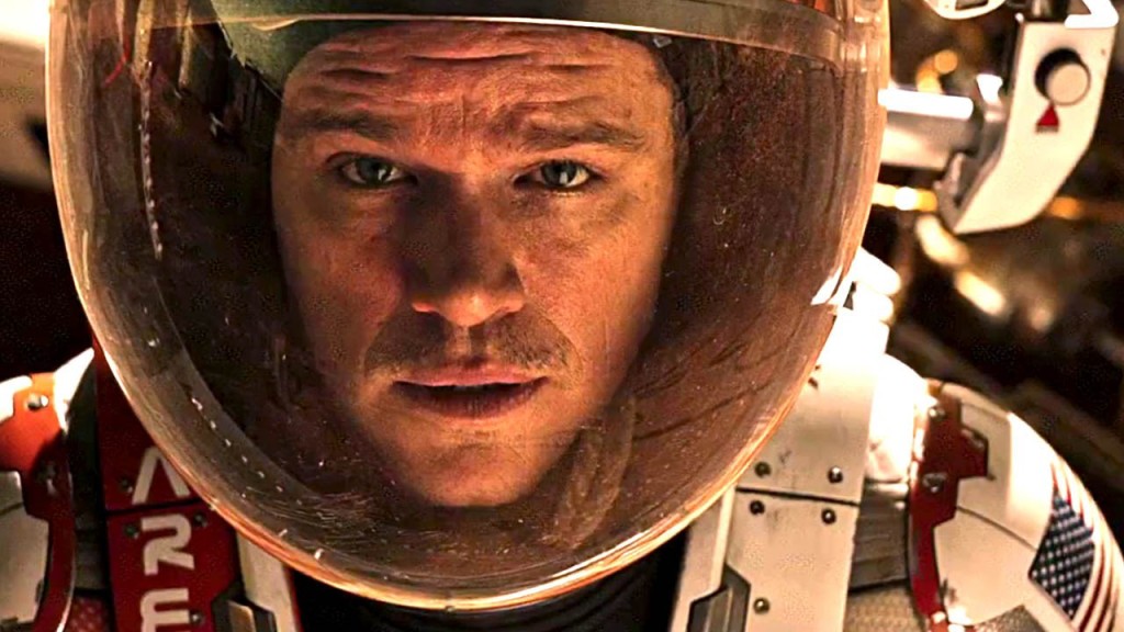 Matt Damon in THE MARTIAN