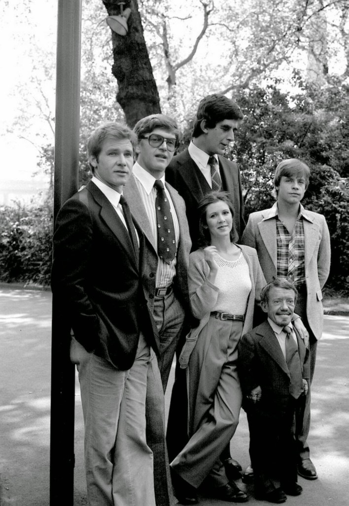 The original cast of Star Wars