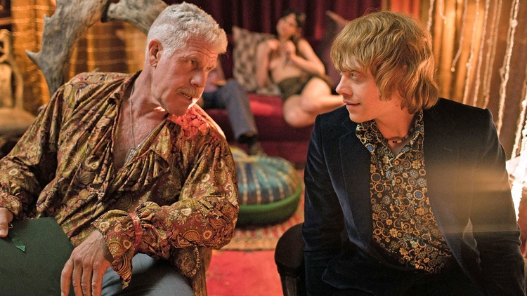 Ron Perlman and Rupert Grint in MOONWALKERS