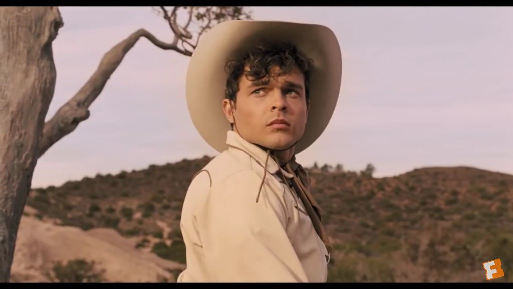 Alden Ehrenreich in HAIL, CAESAR