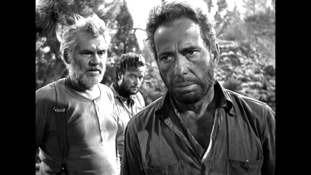 Walter Huston, Tim Holt and Humphrey Bogart in THE TREASURE OF THE SIERRA MADRE