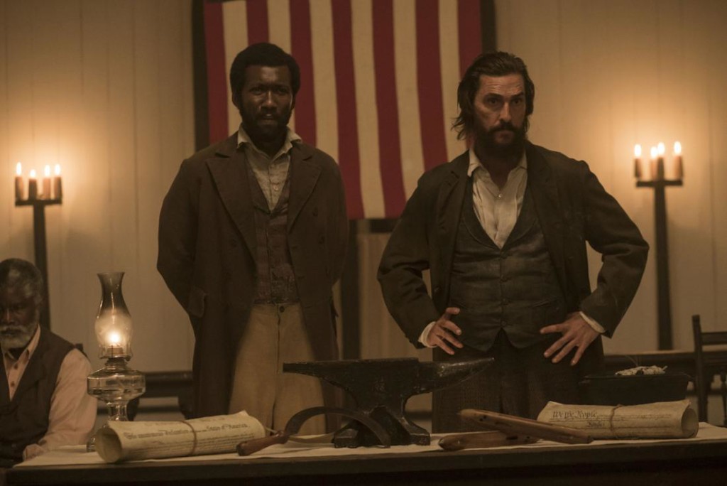 Mahershala Ali and Matthew McConaughey star in FREE STATE OF JONES