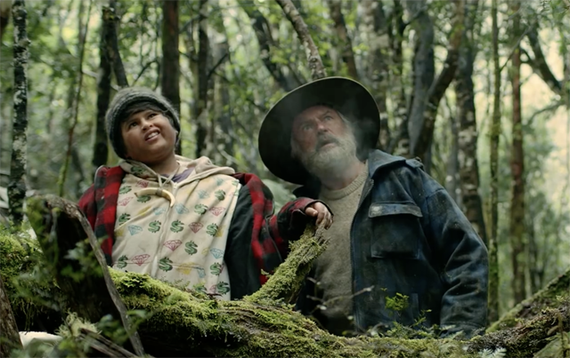 Julian Dennison and Sam Neill in HUNT FOR THE WILDERPEOPLE