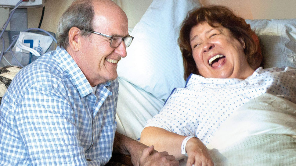 Richard Jenkins and margo Martindale in THE HOLLARS