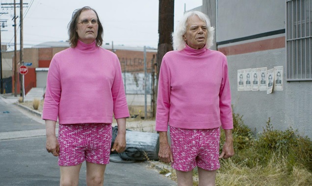 Sky Elobar and Michel St. Michaels in THE GREASY STRANGLER