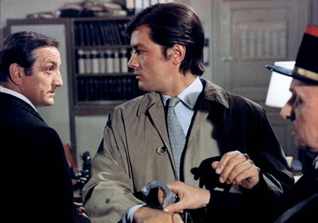 Lino Ventura and Alain Delon in THE SICILIAN CLAN