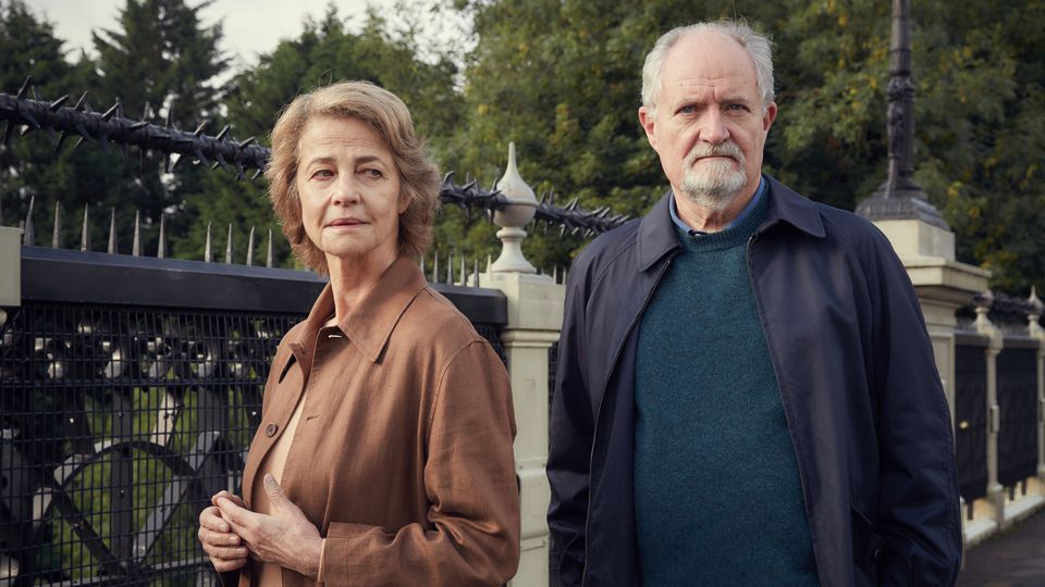 Charlotte Rampling and Jim Broadbent in THE SENSE OF AN ENDING