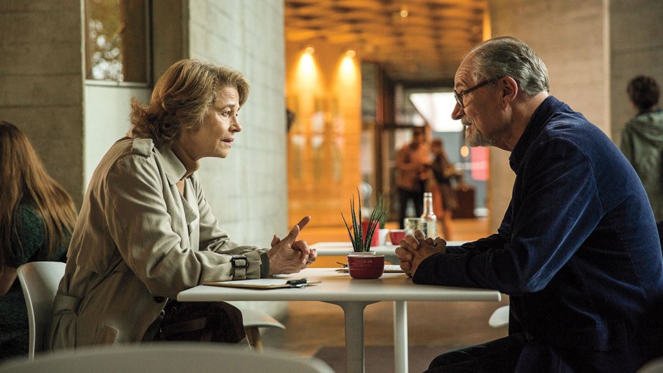 Charlotte Rampling and Jim Broadbent in THE SENSE OF AN ENDING at CINEQUEST on Sunday