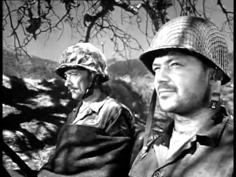 Robert Keith and Aldo Ray in MEN IN WAR