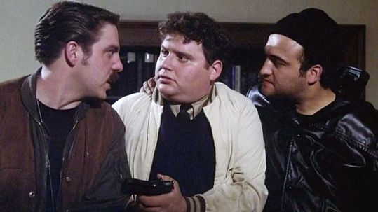 Stephen Furst (center) in ANIMAL HOUSE